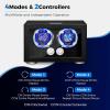 imageANWBROAD Watch Winder for Automatic Watches Double Watch Winder with LED and 4 Rotating Modes Automatic Watch Winder Super Quiet Mabuchi Motor Watch Winder Box with Adapter Gift for Man UJWW004B