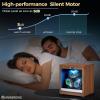imageANWBROAD Watch Winder for Automatic Watches Wooden 3 Watch Winders 4 Modes Automatic Watch Winder Box with Quiet Japan Motor LED Watch Spinner with Foam Pillows AC Adapter Gift for Man UJWW013M